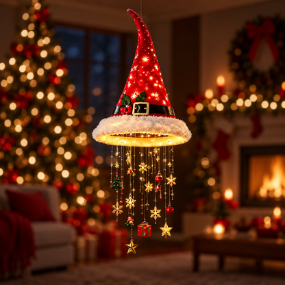 Light-Up Hanging Christmas Hat